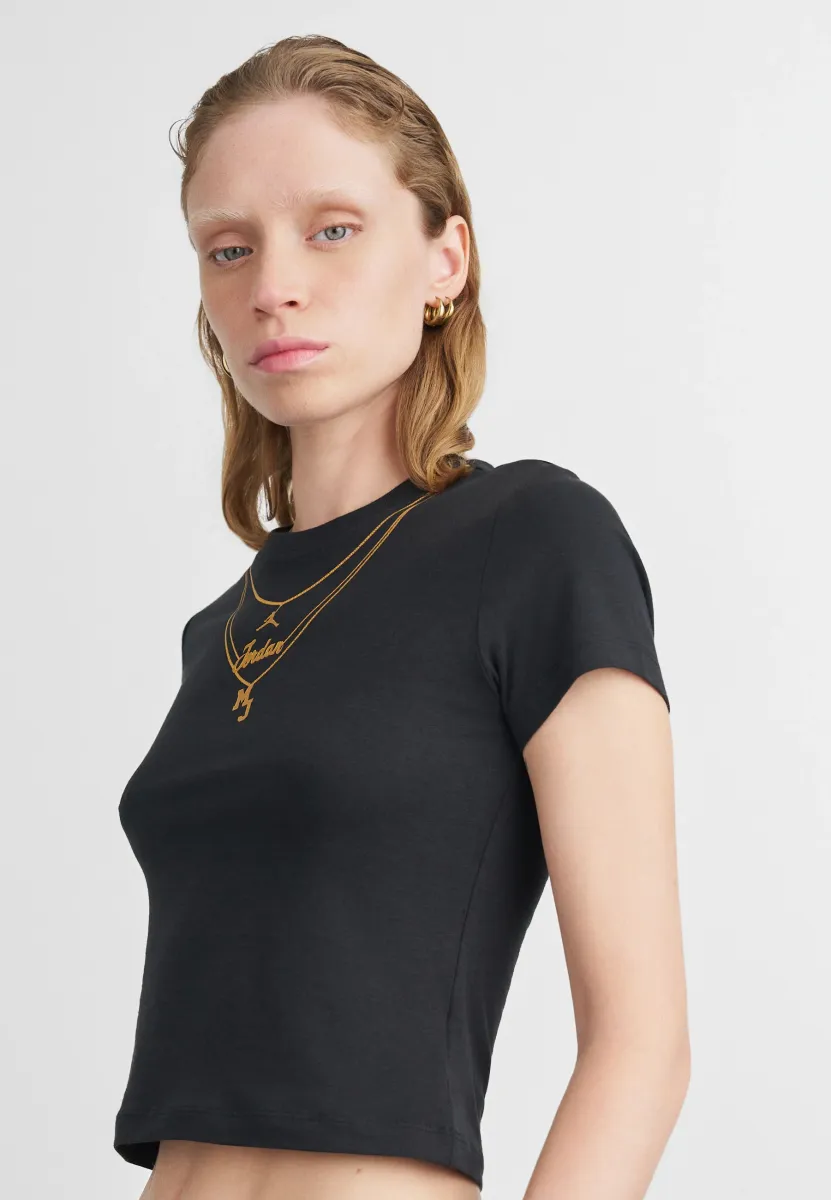 TEE - T-Shirt print - black/white