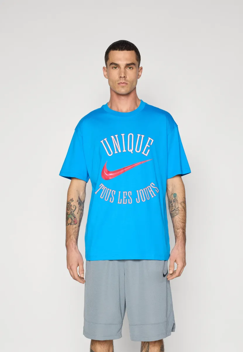 TEE - T-Shirt print - photo blue