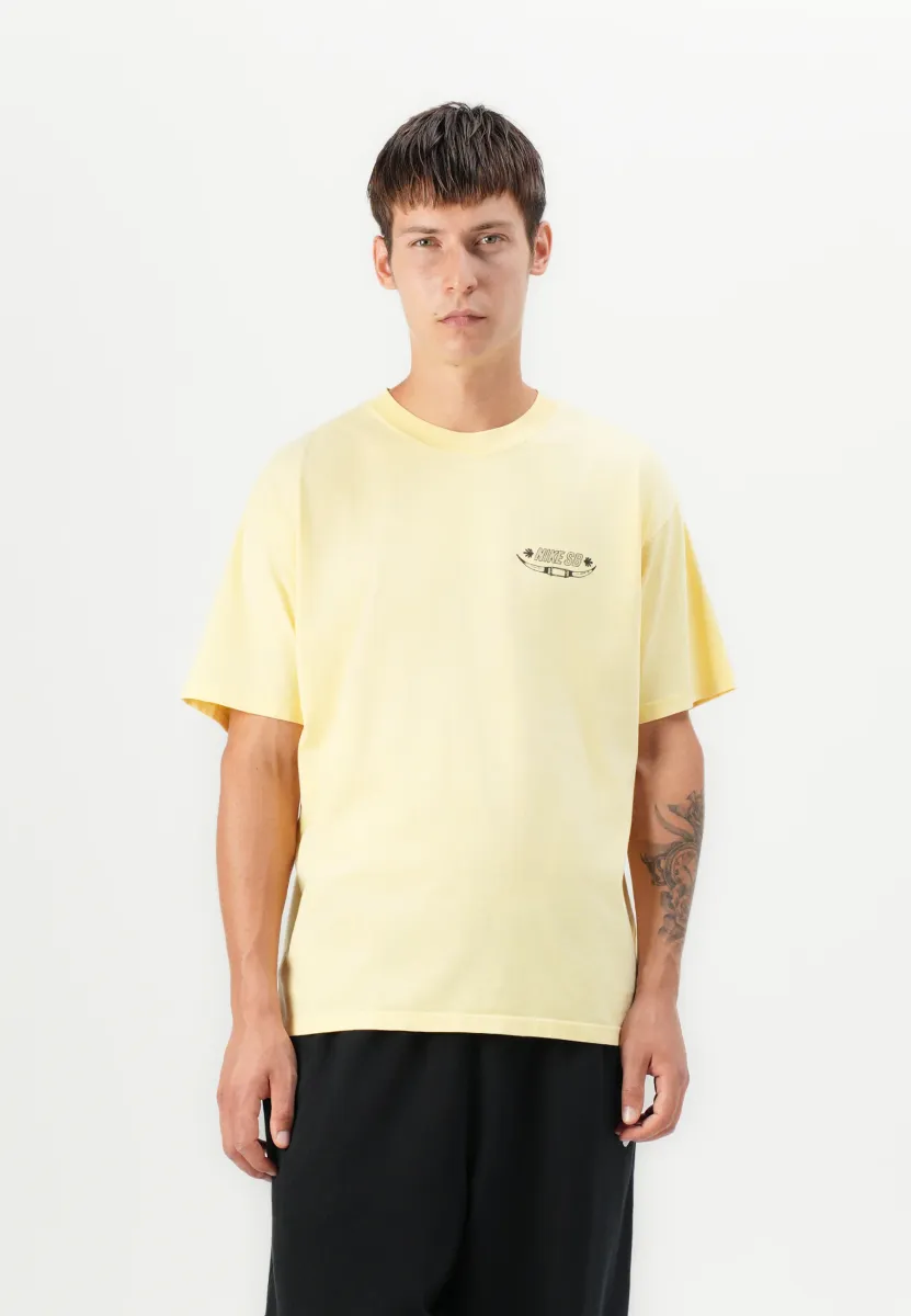 TEE WESTERN BEE  - T-Shirt print - soft yellow