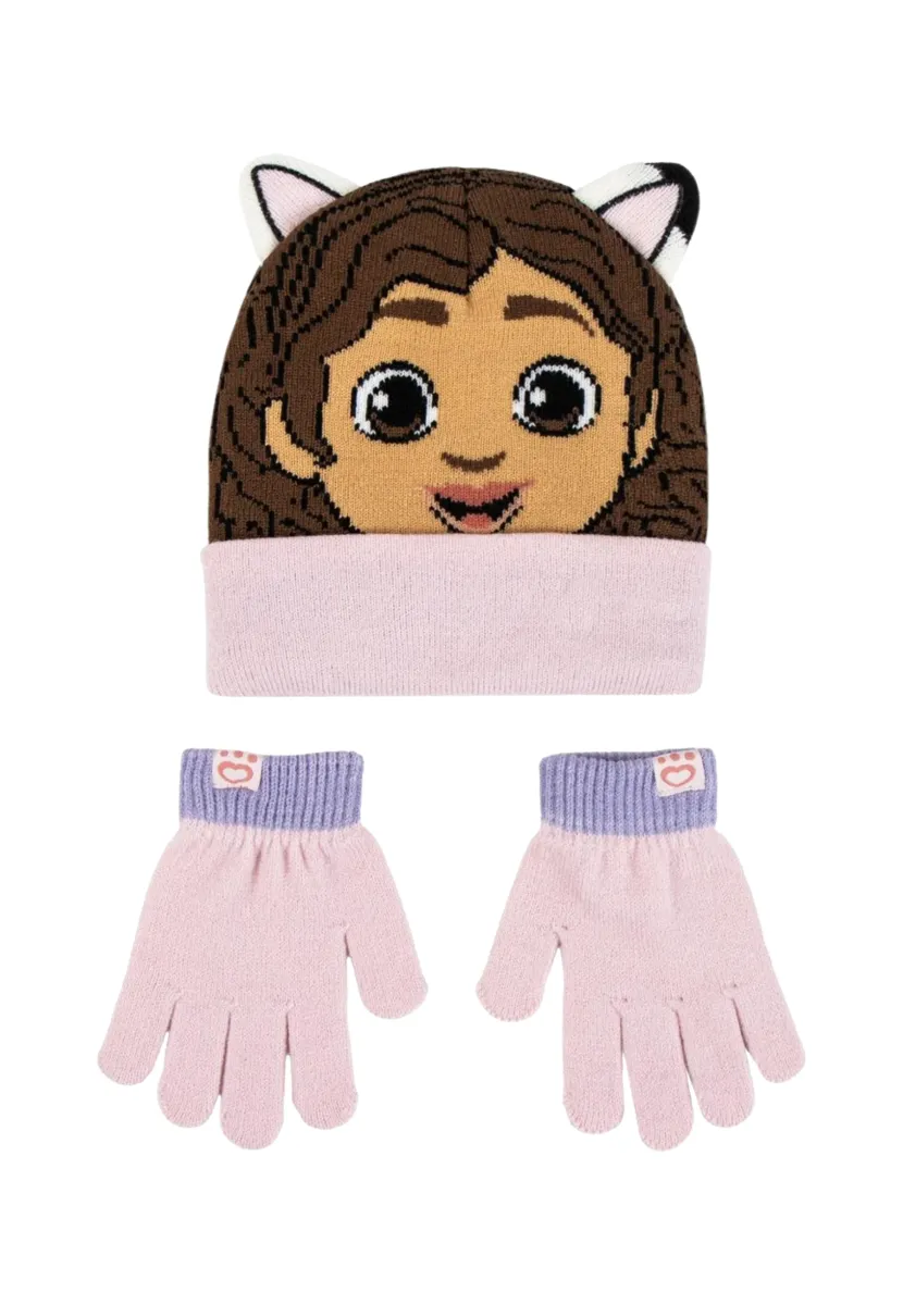 TEILIGES GABBY'S DOLLHOUSE SET - Fingerhandschuh - pink