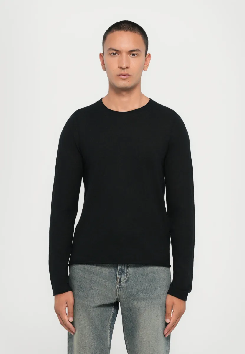 TEISS - Strickpullover - noir