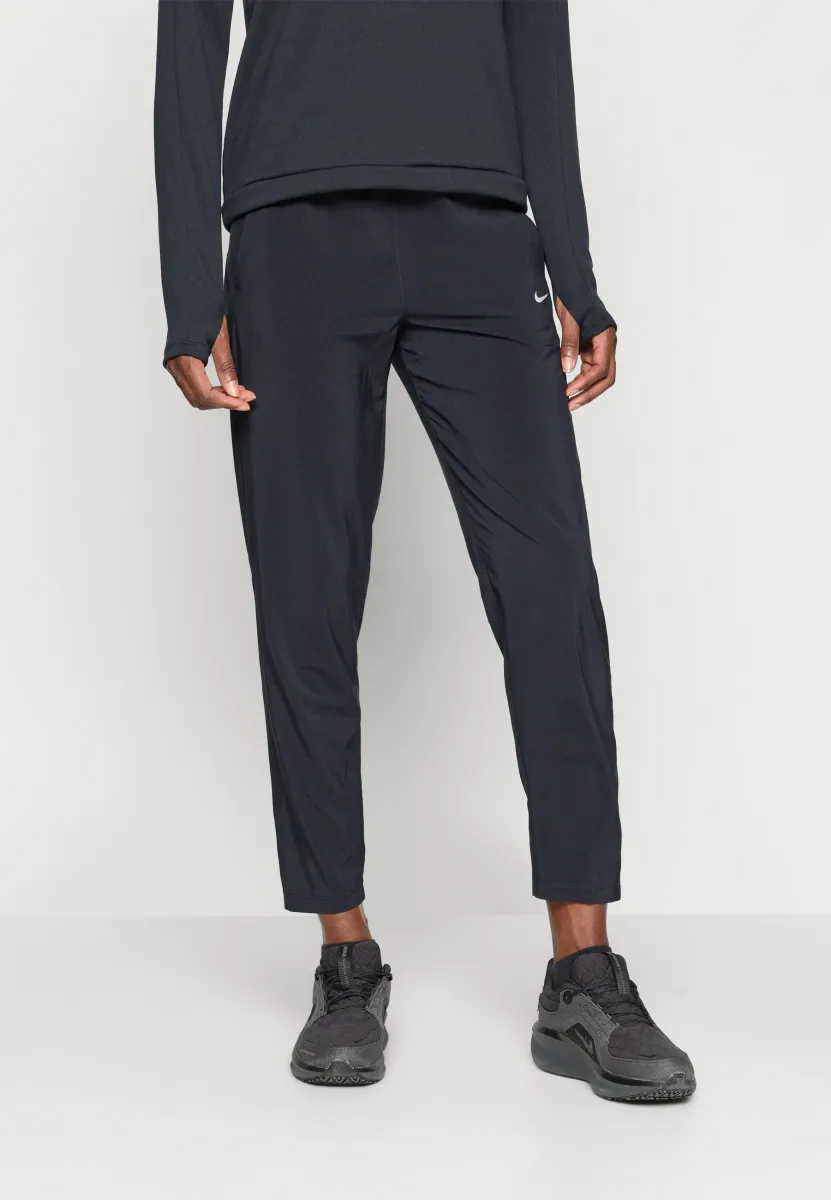 TEMPO 7/8 PANT - Jogginghose - black/reflective silver-coloured
