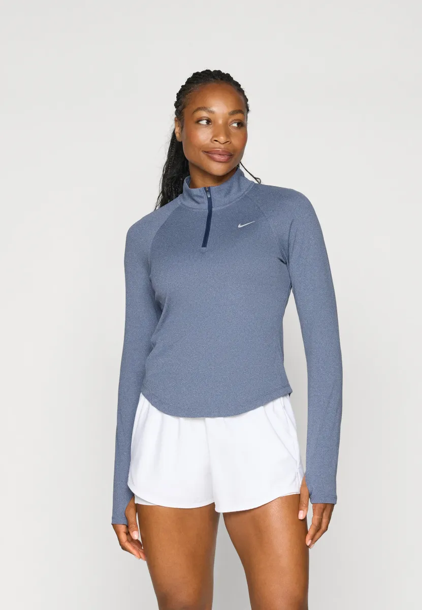 TEMPO - Langarmshirt - midnight navy/heather/reflective silver-coloured