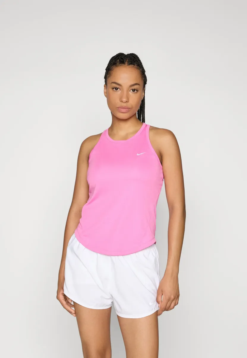 TEMPO TANK - Top - playful pink/reflective silver-coloured