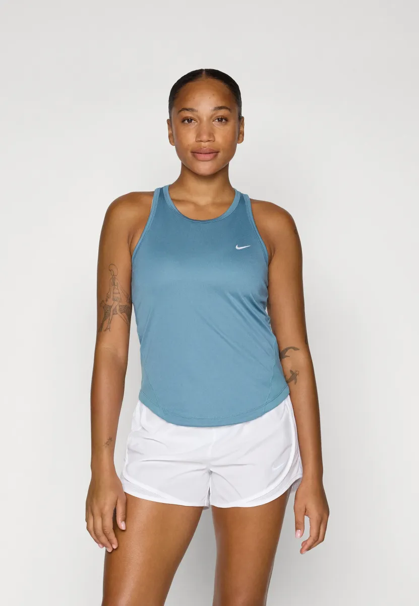 TEMPO TANK - Top - smokey blue/reflective silver