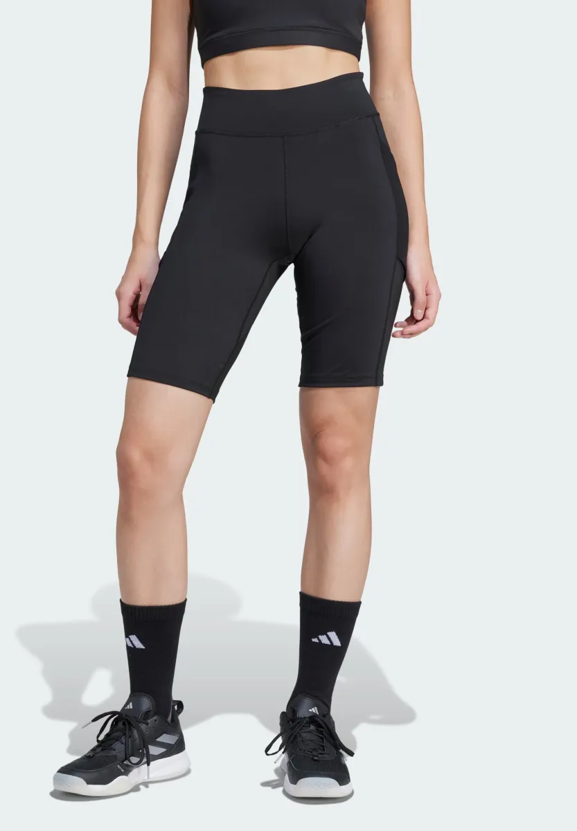 TENNIS CLIMACOOL MATCH SHORT - Tights - black