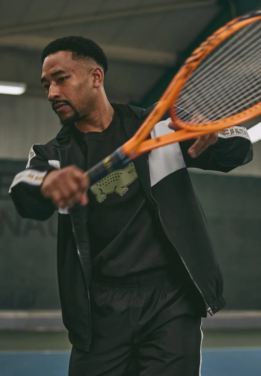 TENNIS JACKET - Trainingsjacke - noir/blanc