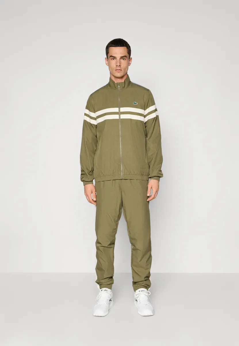 TENNIS TRACKSUIT SET - Trainingsanzug - olive/lapland/delphinium