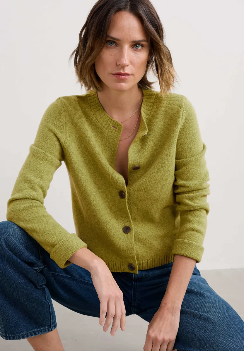 TERN TIDE - Strickjacke - green - moss