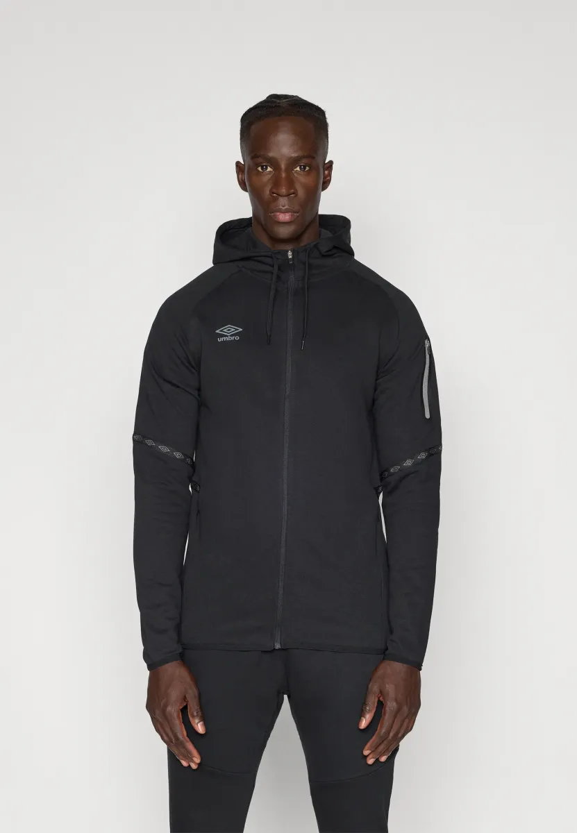 TERRACE FULL ZIP HOODIE - Sweatjacke - black