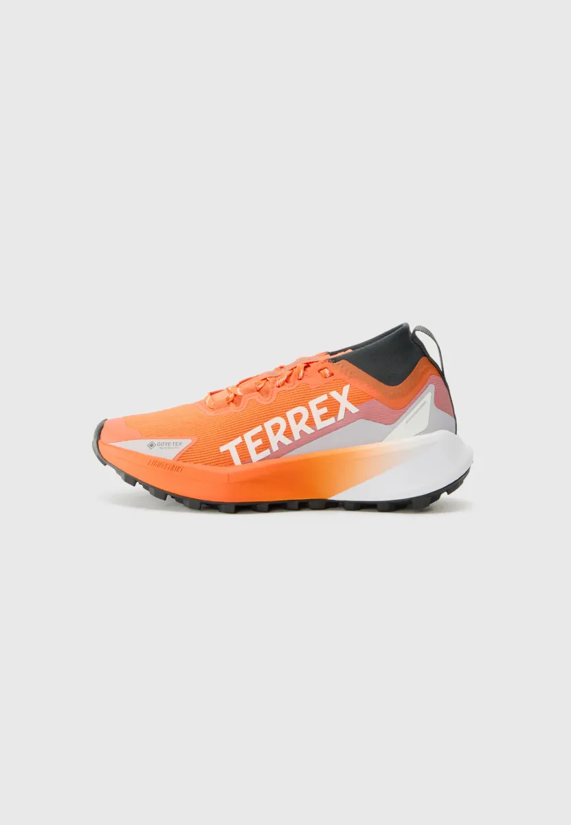 TERREX AGRAVIC TRAIL - Laufschuh Trail - semi impact orange/ftwr white/carbon