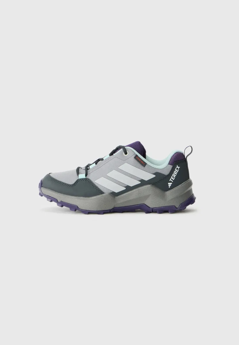 TERREX AX4R UNISEX - Hikingschuh - grey/semi flash aqua