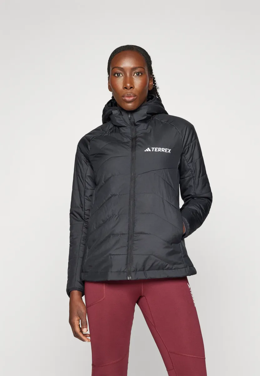 TERREX MULTI SYNTHETIC INSULATED HOODED JACKET - Outdoorjacke - black