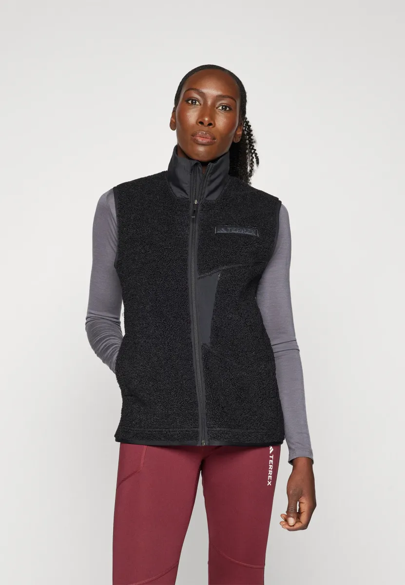 TERREX XPLORIC HIGH PILE VEST - Weste - black