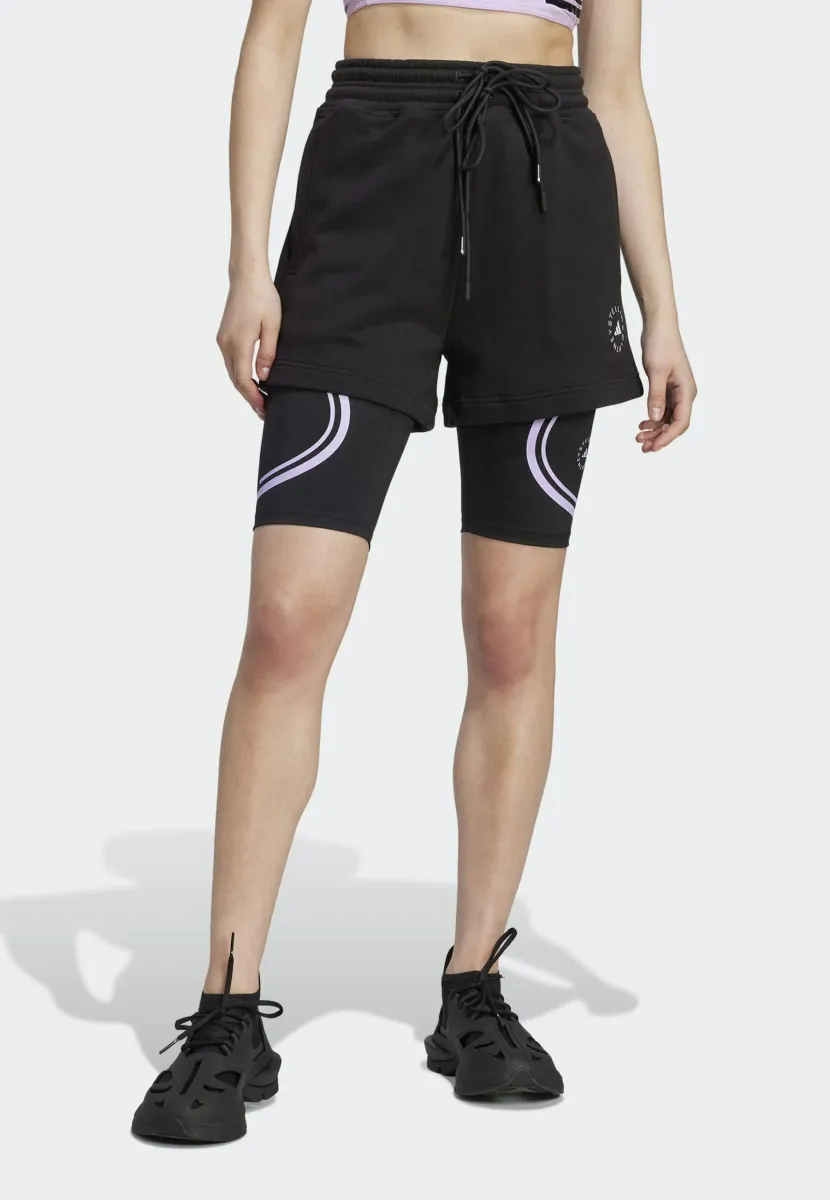 TERRY SHO - Kurze Sporthose - black