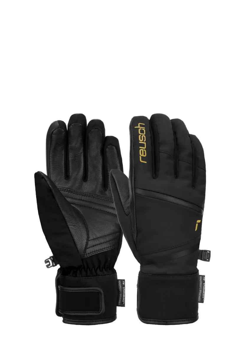 TESSA STORMBLOXX - Fingerhandschuh - black/gold