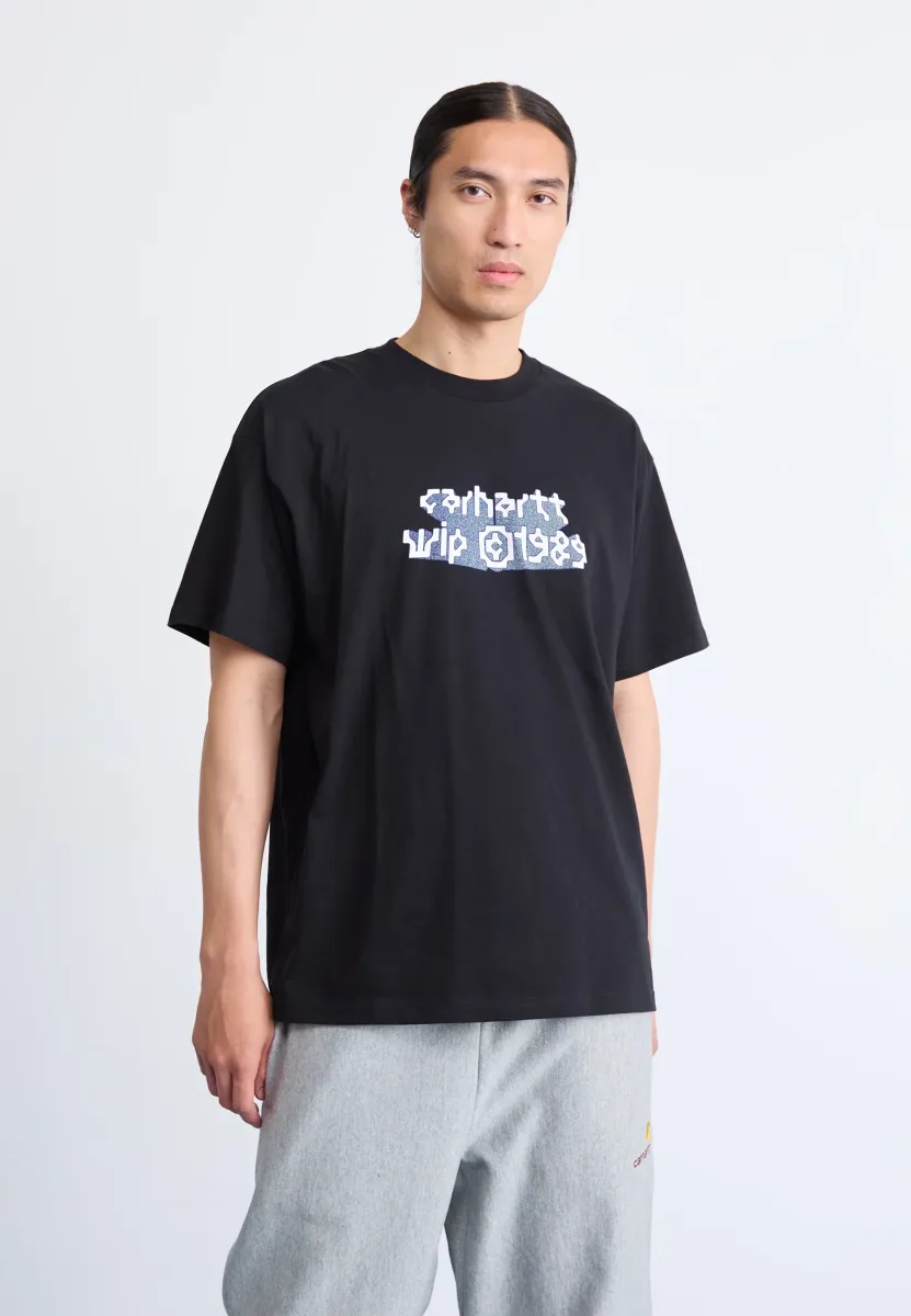 TETRA  - T-Shirt print - black