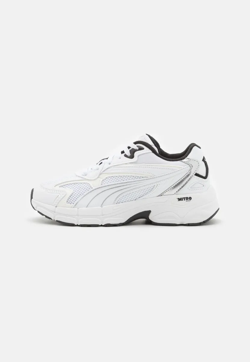 TEVERIS NITRO - Sneaker low - white/puma silver