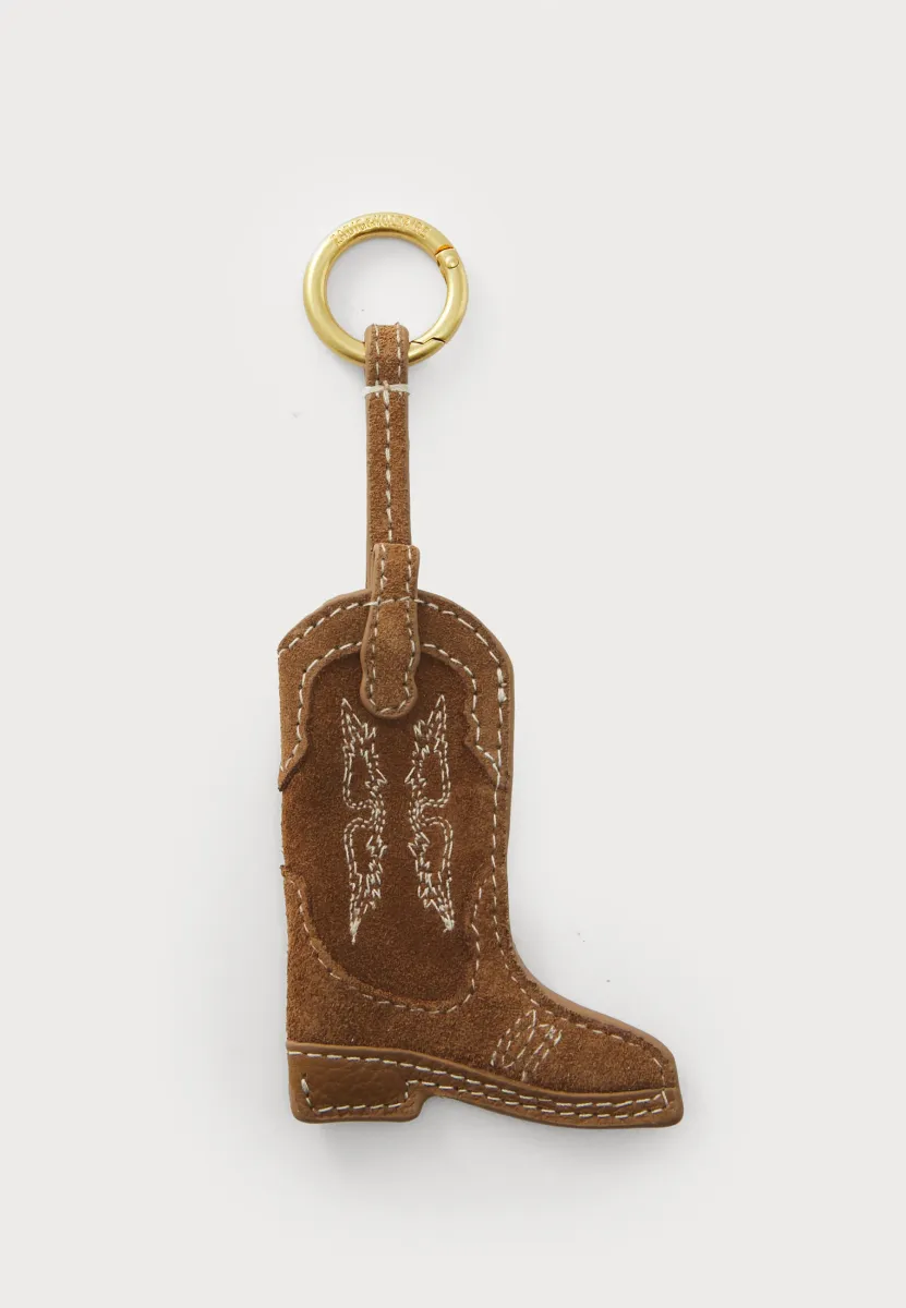 TEX KEYRING - Schlüsselanhänger - cognac