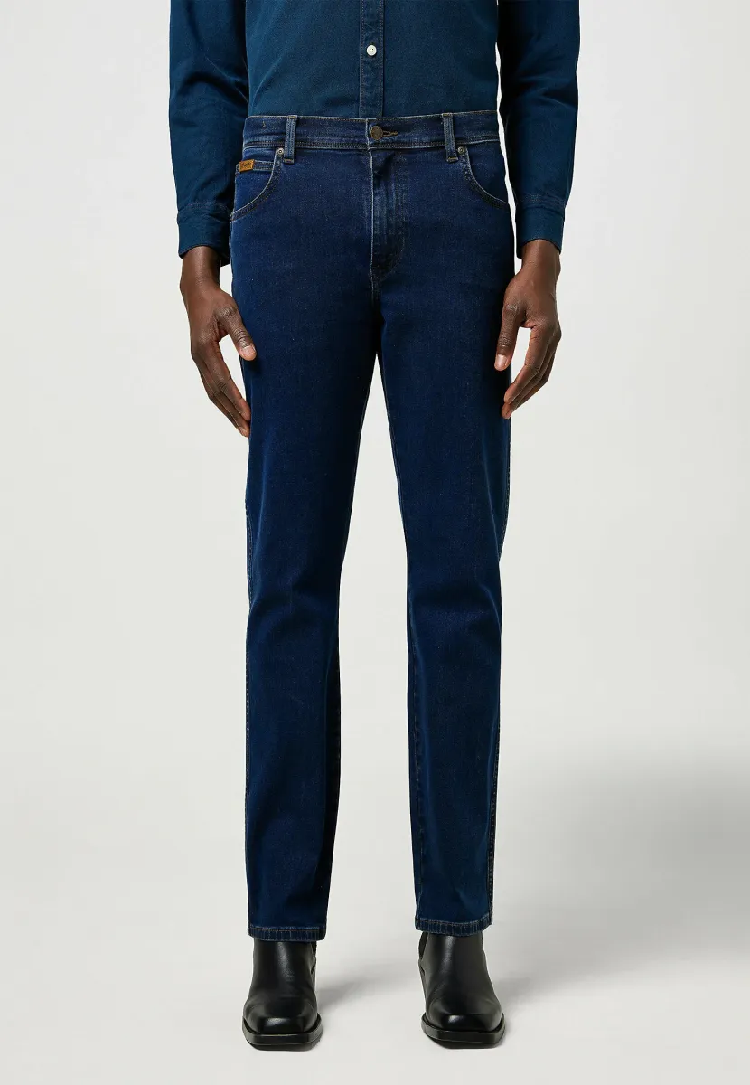 TEXAS - Jeans Straight Leg - rustic navy