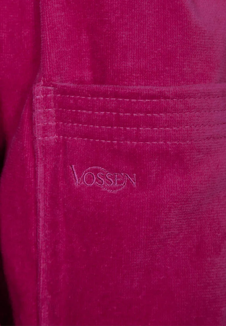 TEXAS UNISEX - Bademantel - cranberry