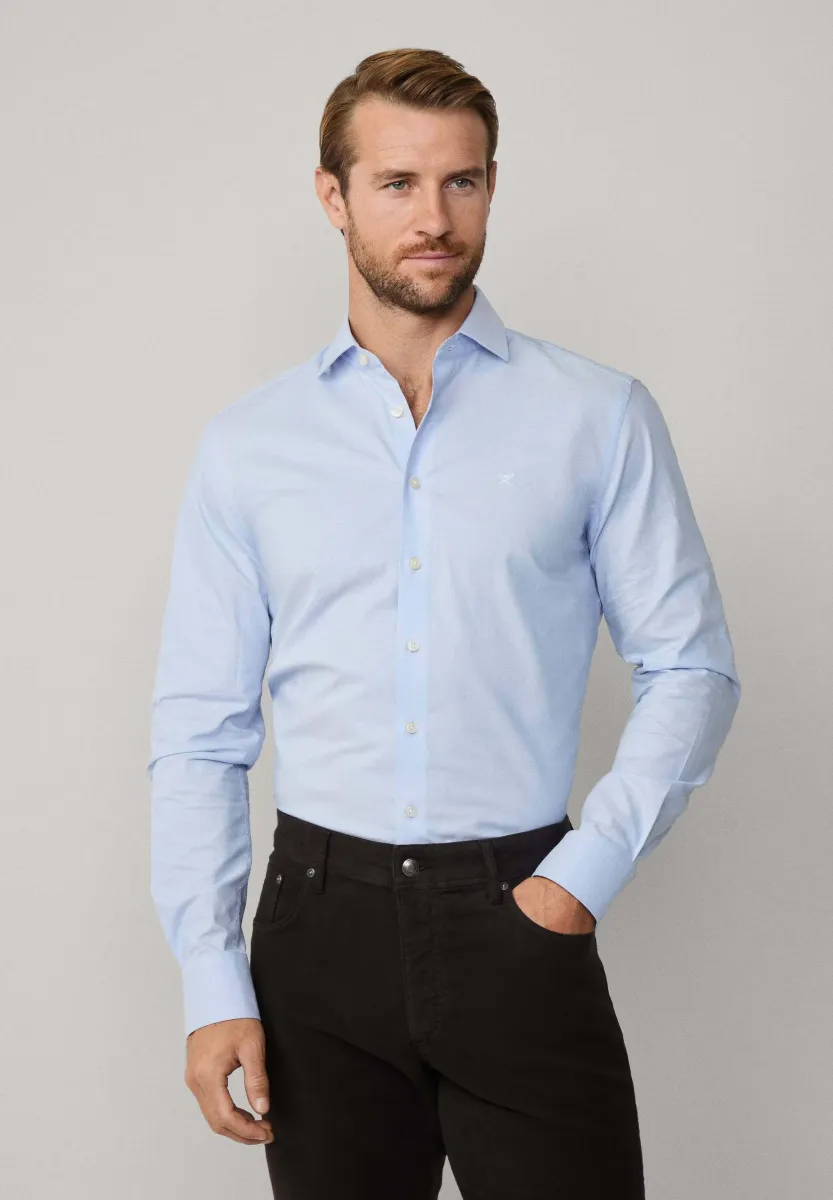 TEXTURE - Businesshemd - sky blue