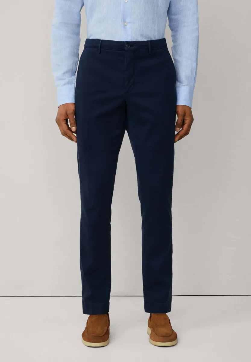 TEXTURE - Chino - midnight blue