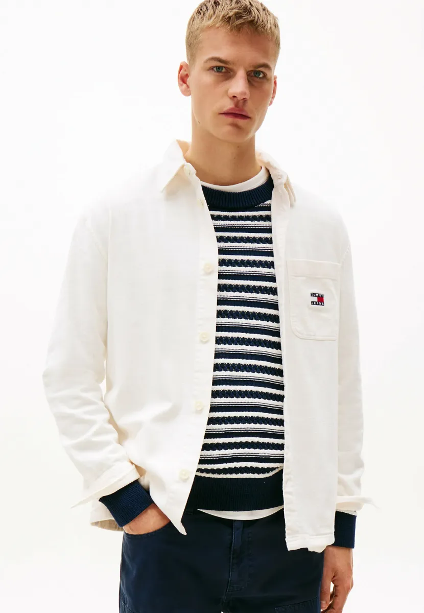 TEXTURED - Hemd - off white