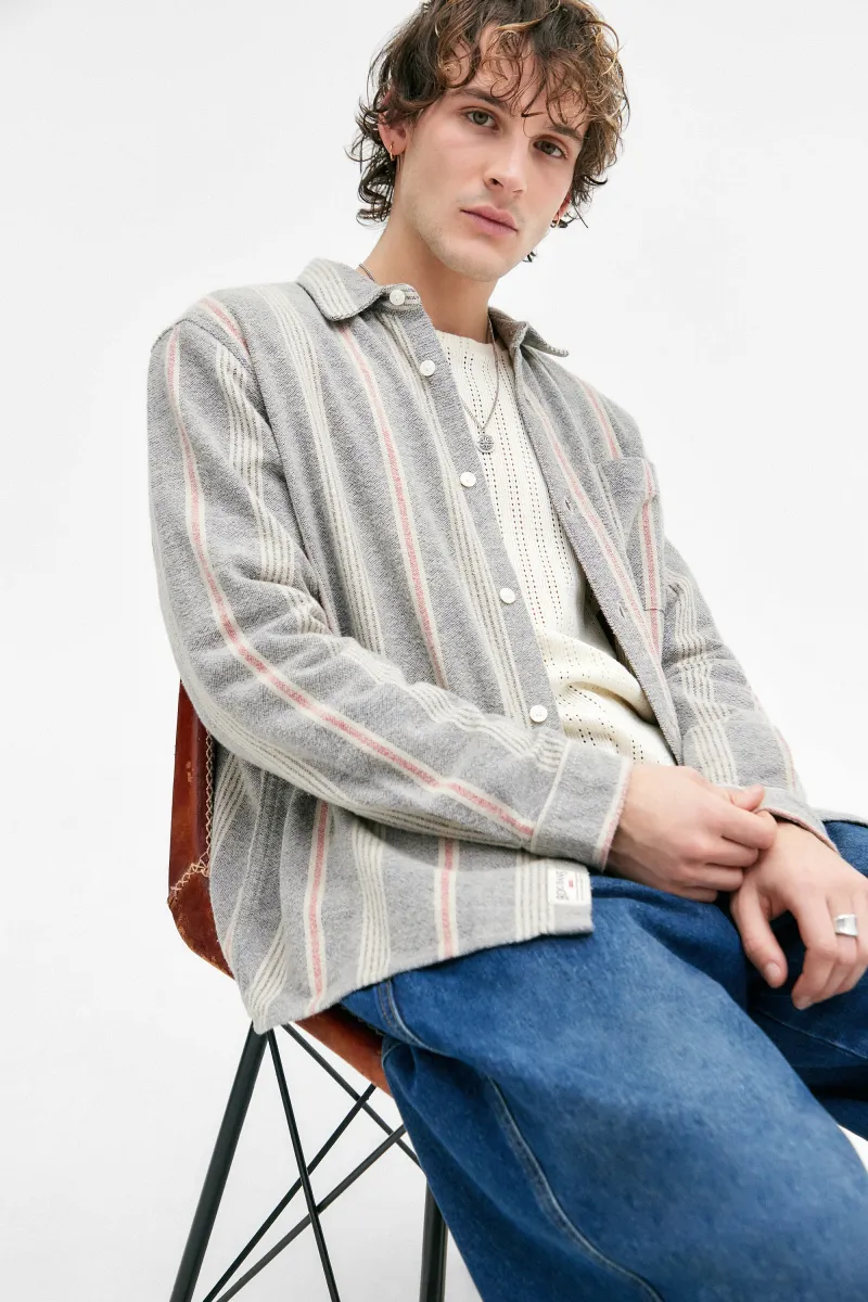 TEXTURED STRIPE  - Hemd - grey
