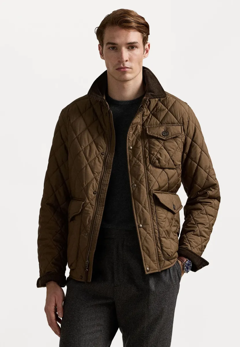 THE BEATON QUILTED JACKET - Übergangsjacke - chestnut