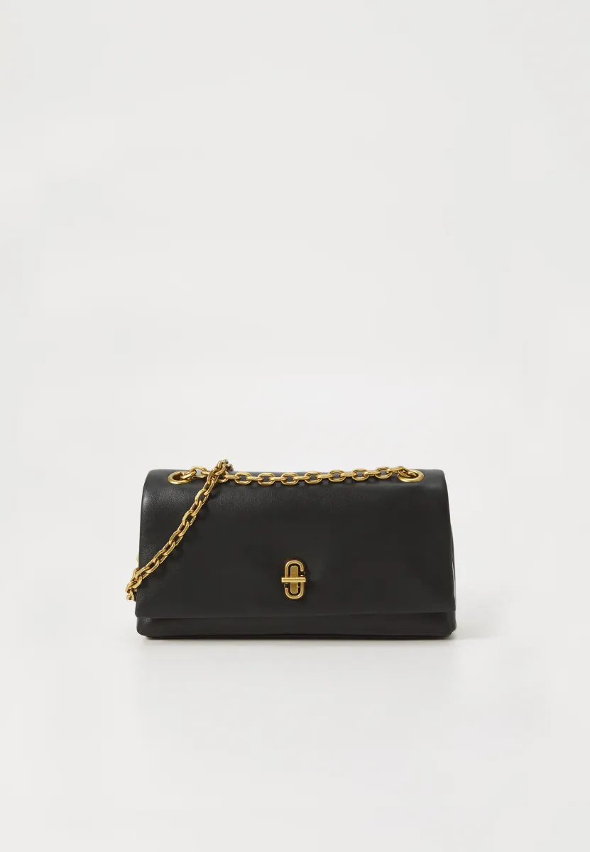THE DUAL CHAIN MINI BAG - Umhängetasche - black