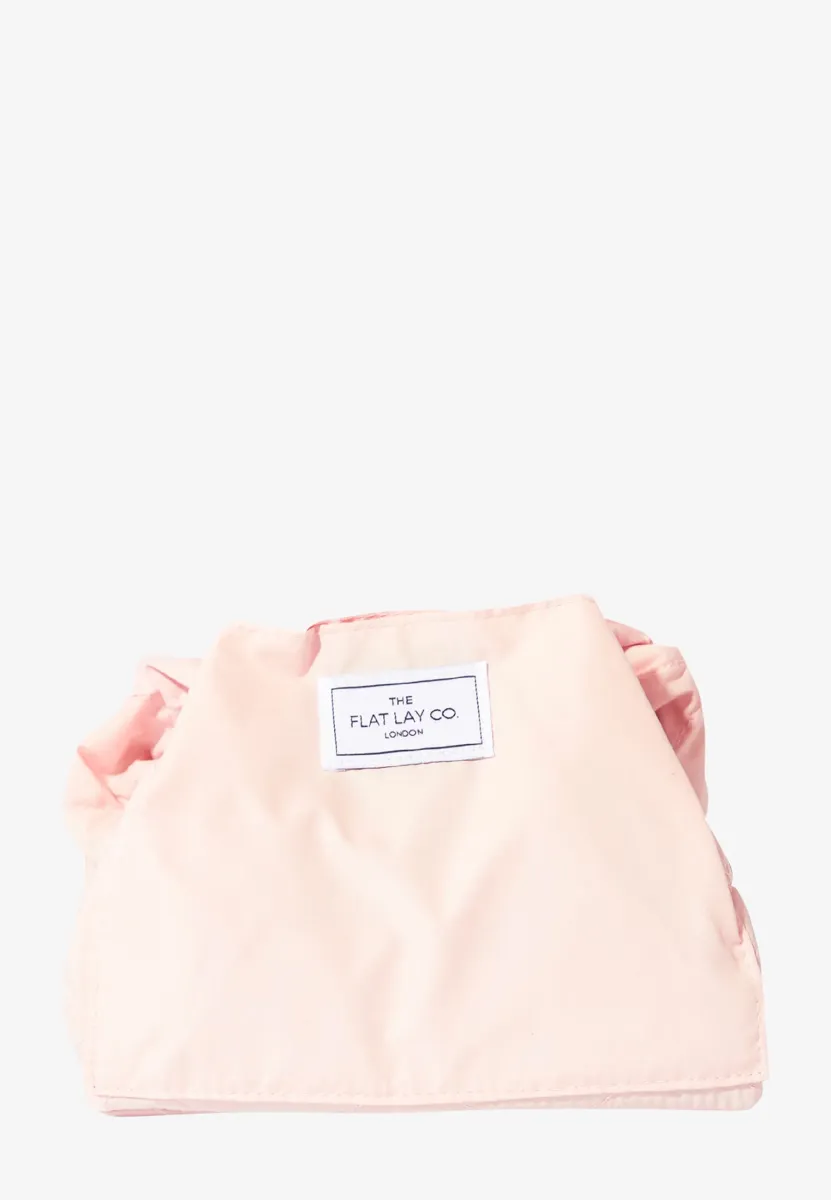 THE FLAT LAY CO. OPEN FLAT MAKEUP BAG - Kosmetiktasche - blush pink