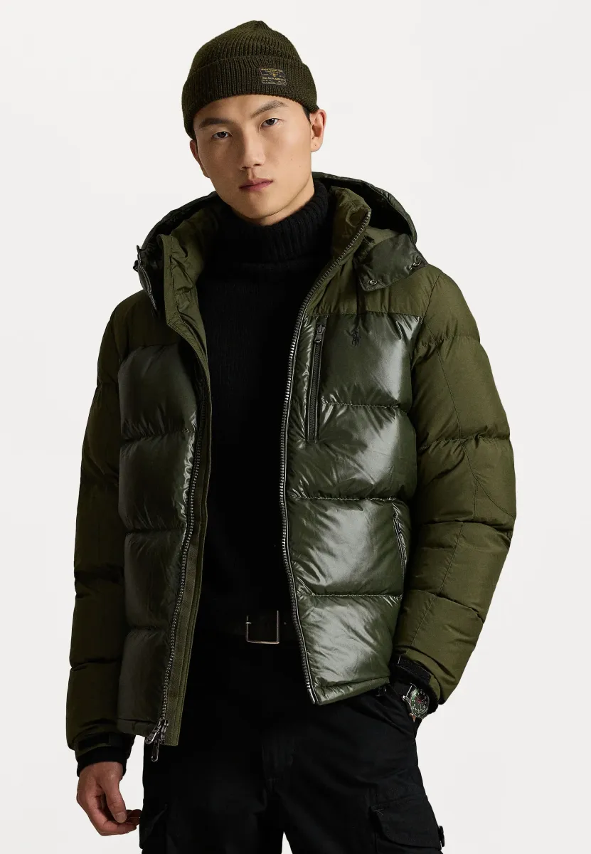 THE GORHAM TWO TONE DOWN JACKET - Winterjacke - dark loden