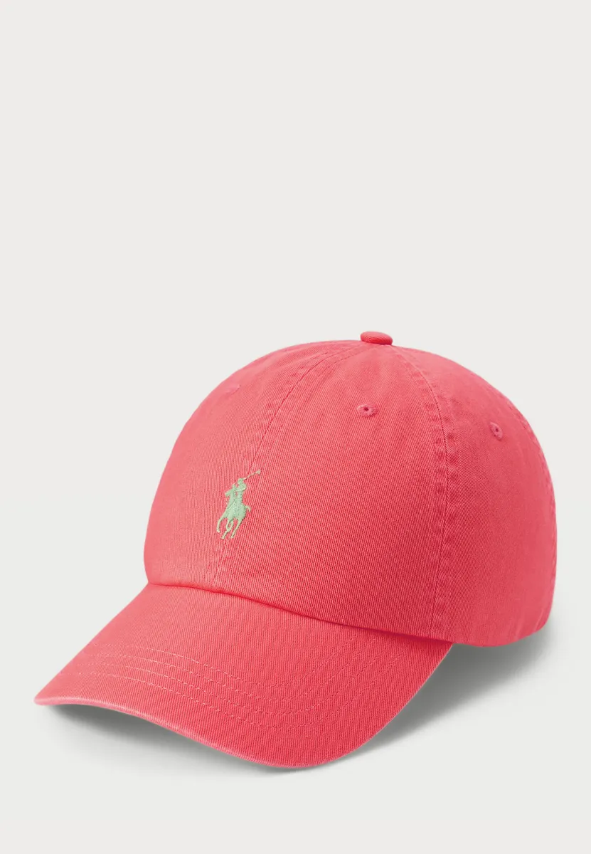THE ICONIC COTTON CHINO BALL CAP - Cap - red sky/c7215