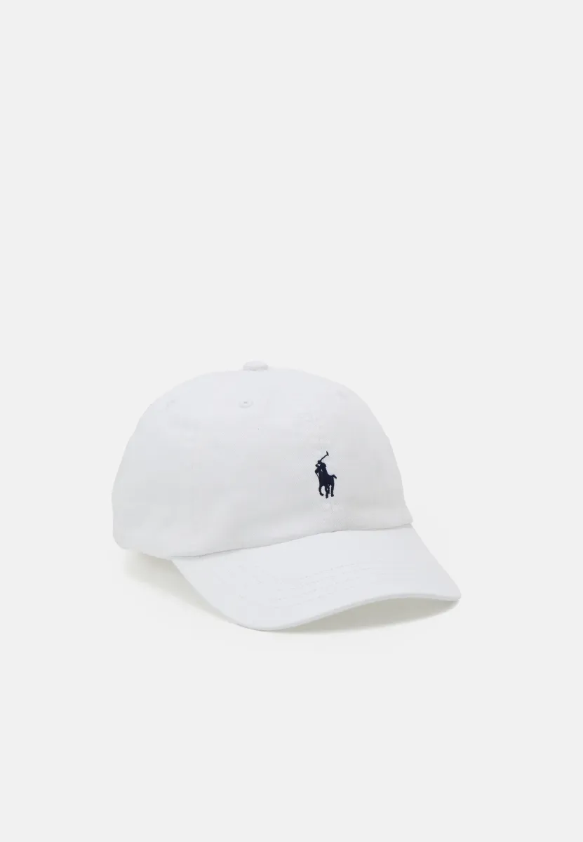 THE ICONIC COTTON CHINO BALL CAP - Cap - white