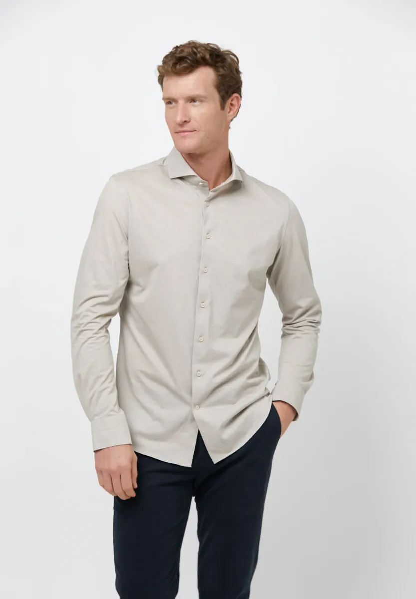 THE JAPANESE KNITTED - Hemd - beige
