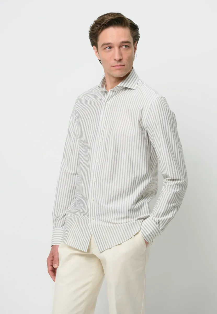 THE JAPANESE KNITTED - Hemd - beige