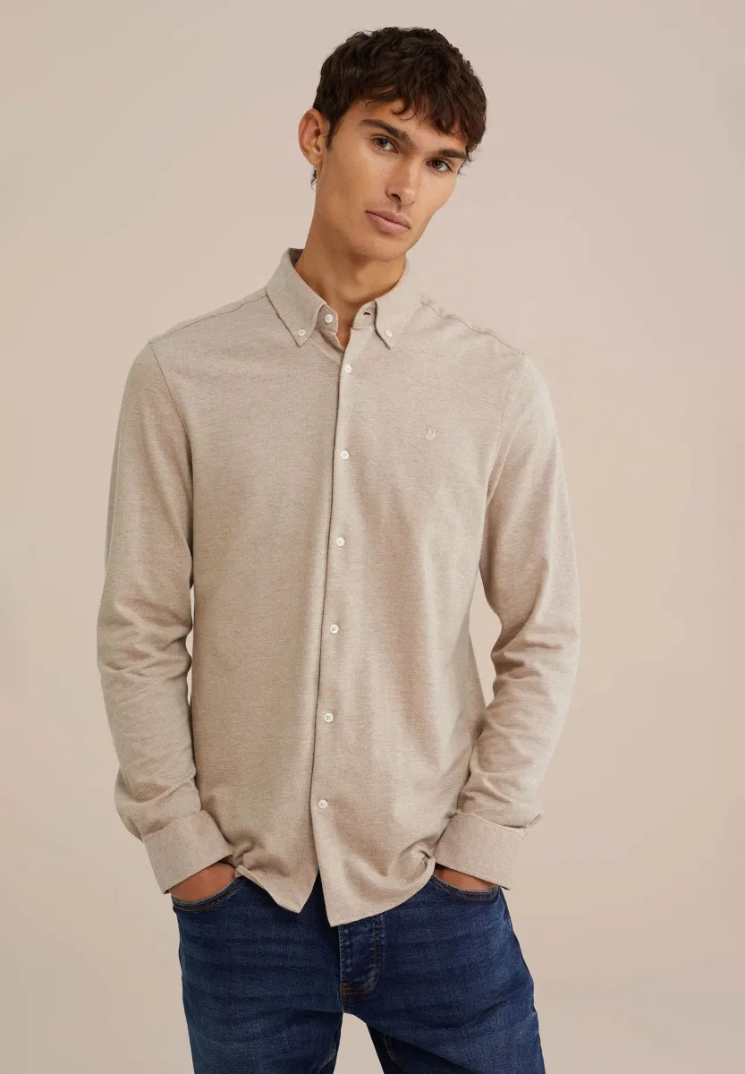 THE KNITTED - Hemd - beige