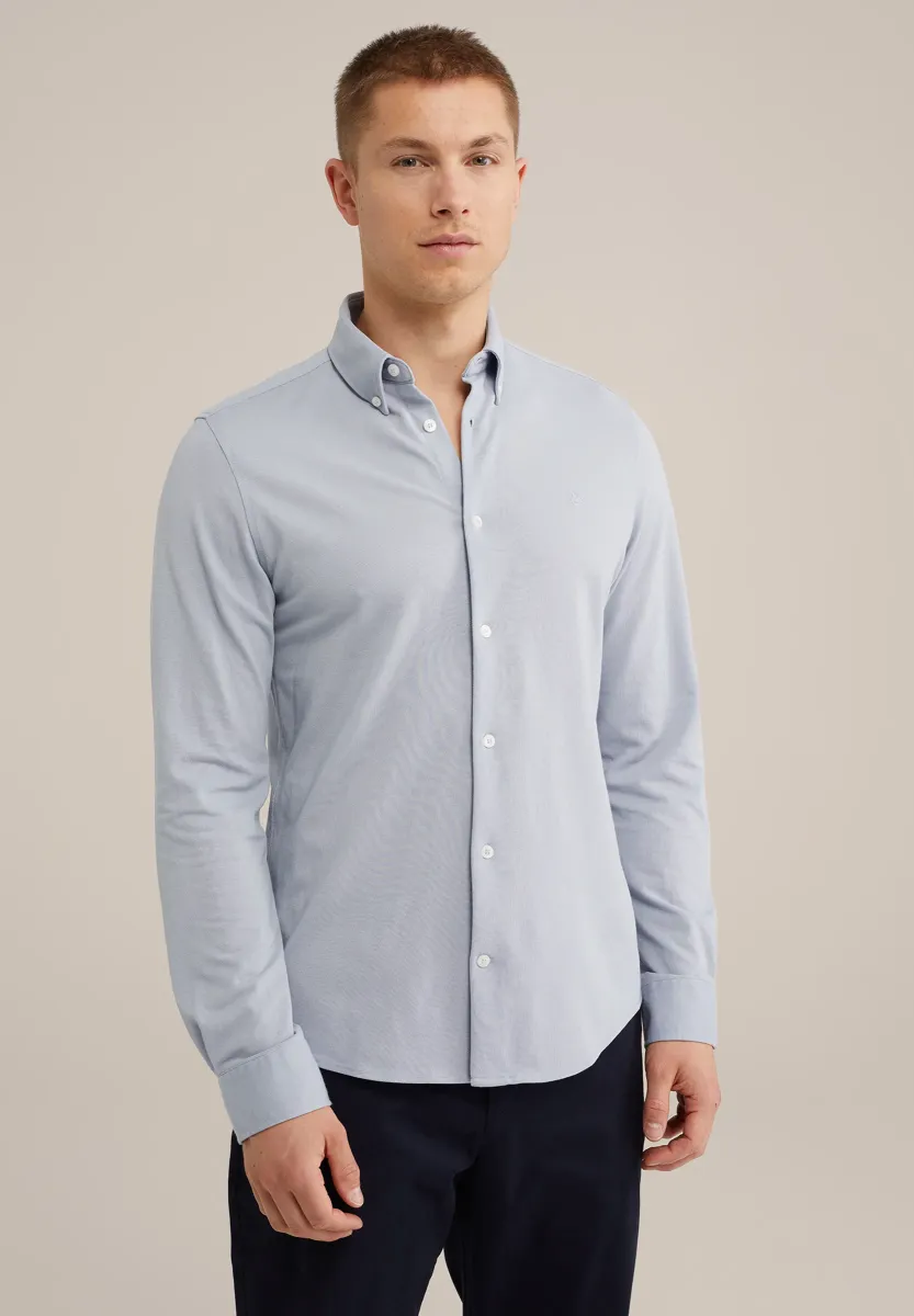 THE KNITTED - Hemd - ice blue