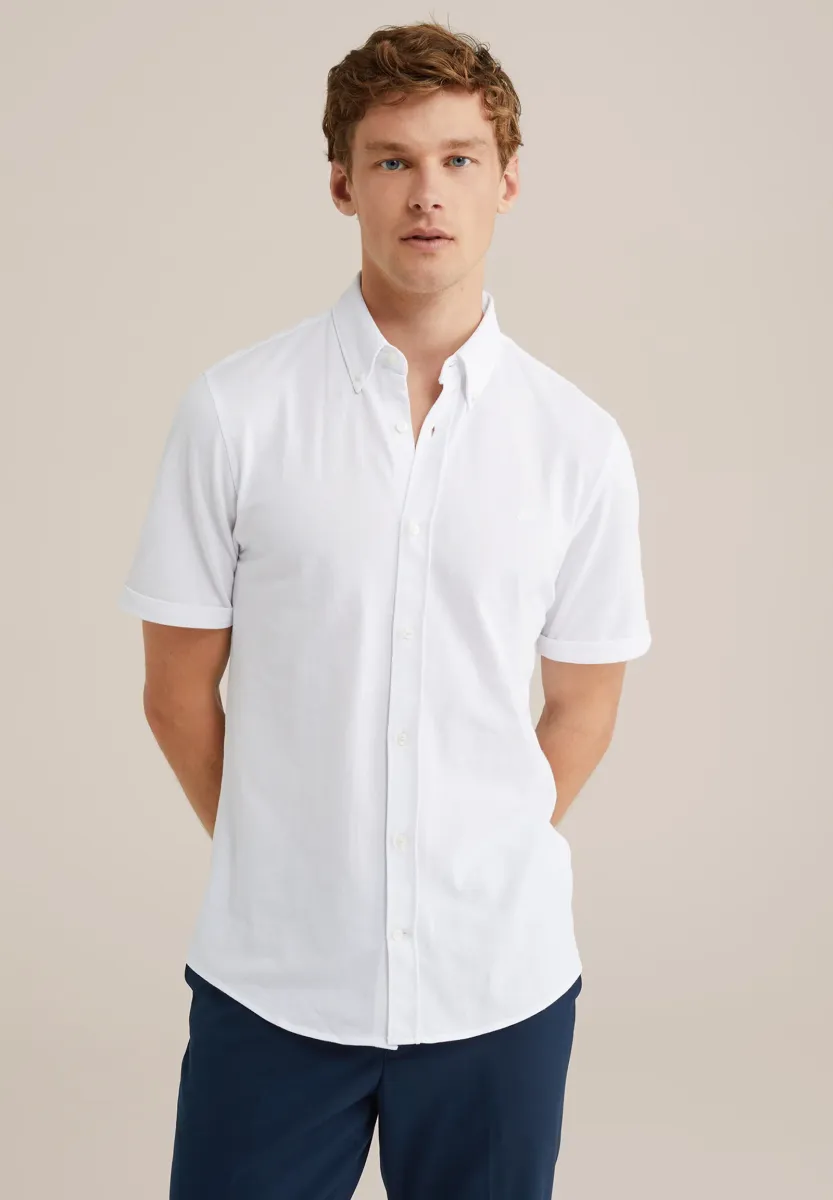 THE KNITTED - Hemd - white