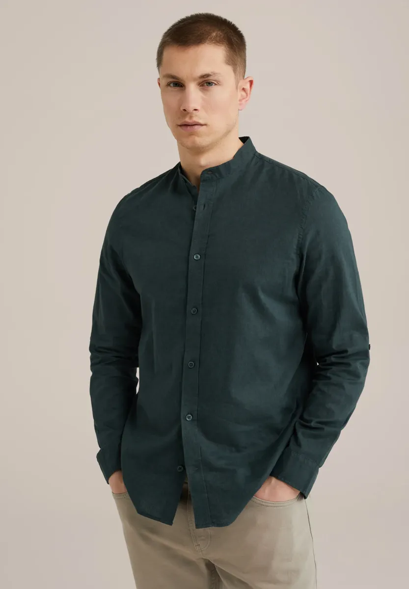 THE LINEN - Hemd - dark green