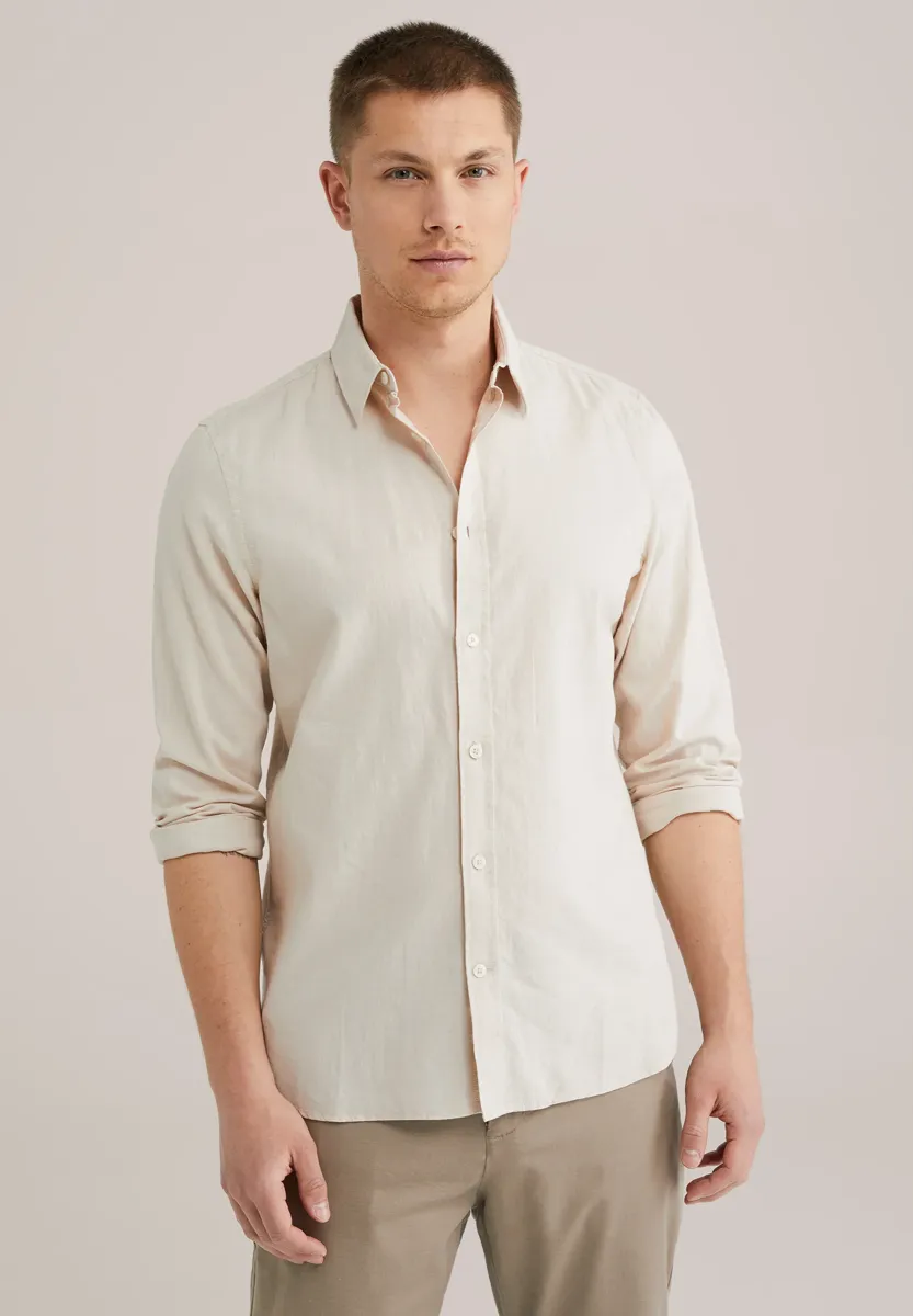 THE LINEN - Hemd - light brown