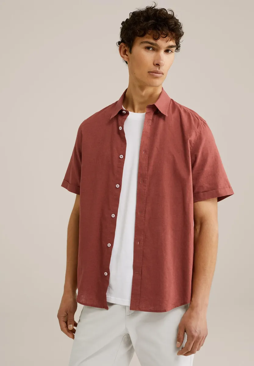 THE LINEN - Hemd - rust brown