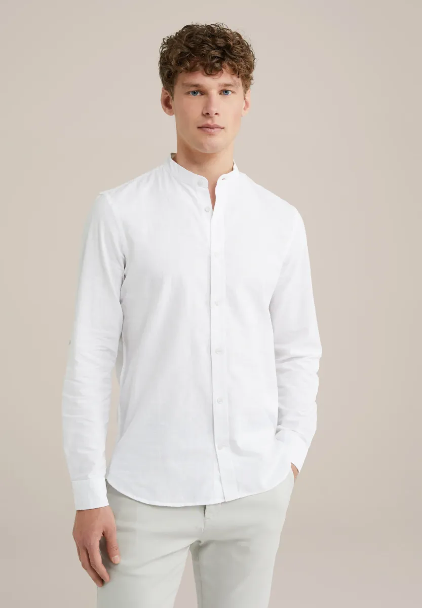 THE LINEN - Hemd - white