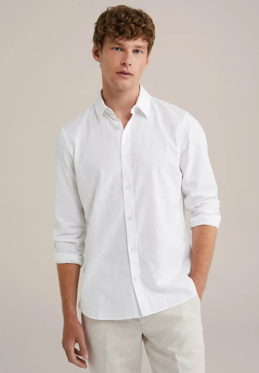 THE LINEN - Hemd - white