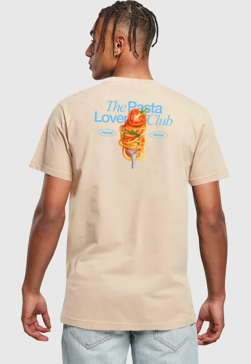 THE PASTA LOVER CLUB  - T-Shirt print - sand