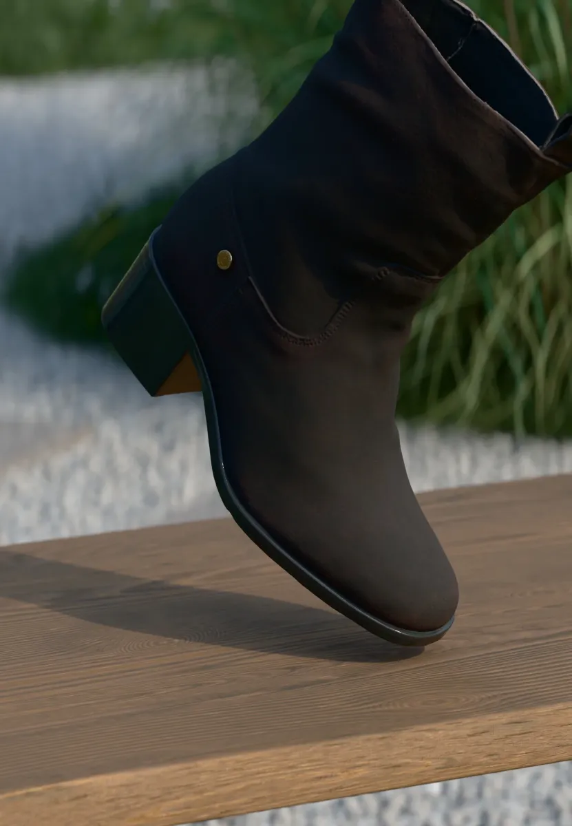 THE REAL WALKING - Stiefelette - brown