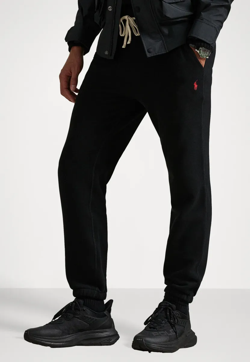 THE RL FLEECE TRACKSUIT BOTTOMS - Jogginghose - black