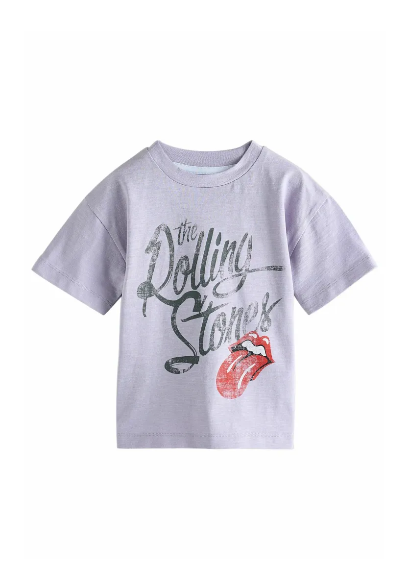 THE ROLLING STONES SHORT SLEEVE - T-Shirt print - lilac purple