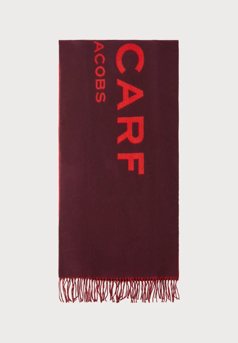 THE SCARF - Schal - dark plum